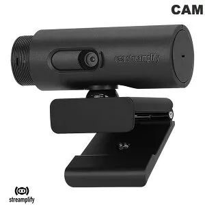 Streamplify CAM Webカメラ 200万画素 Full HD 1080P 60FPS ブラック # CAM-FHD-2M60-BK ストリームプリファイ (PCカメラ)