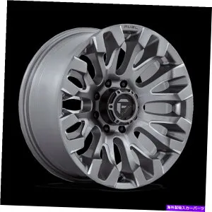 ホイール 4本セット 20x9 Fuel D830 Quake Platinum Wheels 8x180（1mm）4のセット 20x9 Fuel D830 Quake Platinum Wheels 8x180 (1mm) Set of 4【並行輸入品】