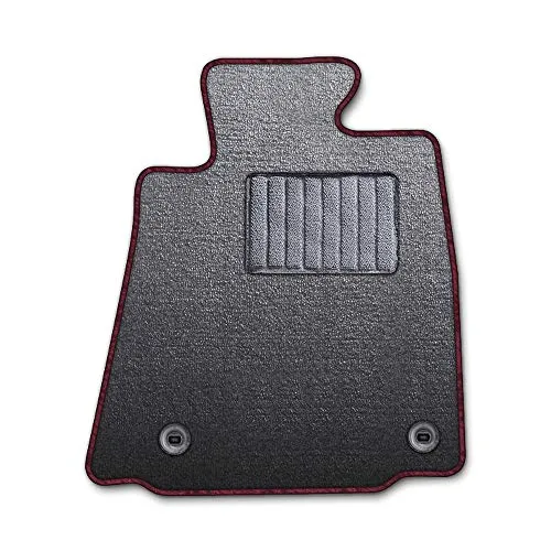 DAD ギャルソン D.A.D エグゼクティブ フロアマット DAIHATSU (ダイハツ) ALTIS アルティス 型式: AVV50N 1台分 GARSON エレガントデザイングレー/オーバーロック(ふちどり)カラー : ワインレッド/刺繍 : 無し/