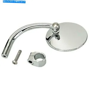 Mirror Biltwell Inc. - 6503-578-531 - 4in。マウント上のクランプ付きの丸型ユーティリティミラー Biltwell Inc. - 6503-578-531 - 4in. Round Utility Mirror with Clamp On Mount for【並行輸入品】