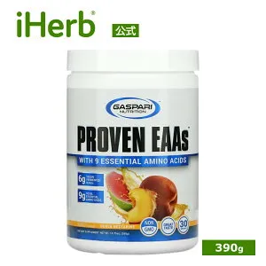 【15%OFFクーポン★4/24 20:00~4/27 09:59】Gaspari Nutrition プルーブン EAA 【 iHerb アイハーブ 公式 】 ギャスパリ ニュートリション 必須 アミノ酸 パウダー サプリメント サプリ トリプトファン メチ