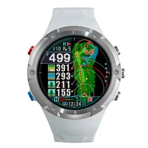 Shot Navi Evolve PRO(ショットナビ) ホワイト 大画面カラー液晶 最新GPSチップ「M10」 GPSゴルフナビ ゴルフ距離計