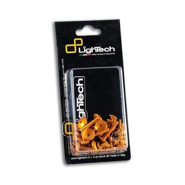 LighTech ライテック フレーム用ボルトキット カラー：ゴールド RSV4 R FACTORY APRC RF APRILIA アプリリア クランクケースボルト エンジンパーツ エンジン