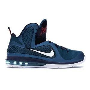Nike ナイキ メンズ スニーカー 【Nike LeBron 9 Swingman】 サイズ US_9.5(27.5cm) Green Abyss/White-Obsidian-Light Blue Heather