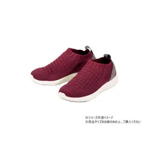 SaiSaiストレッチニットスニーカー WG140 男女兼用 S ワイン 484089 W2391