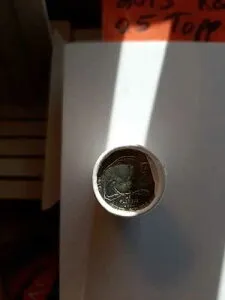 2005-D BISON 25コイン UNC。 美しいコインの素晴らしい投資ロールをロール -