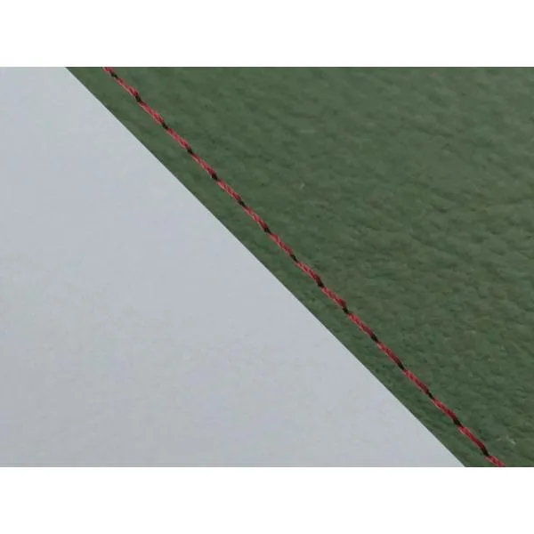 Grondement W650 シート関連パーツ W650（99年 EJ650A1/C1） 国産シートカバー 張替 ダークグリーン ライン グレーラ…