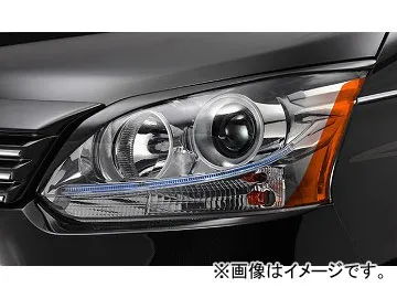 シルクブレイズ リンクス アイライン 純正色(パールメタリック) ダイハツ ムーヴ カスタム LA100S/LA110S 前期 2010年12月～2012年11月 選べる7塗装色