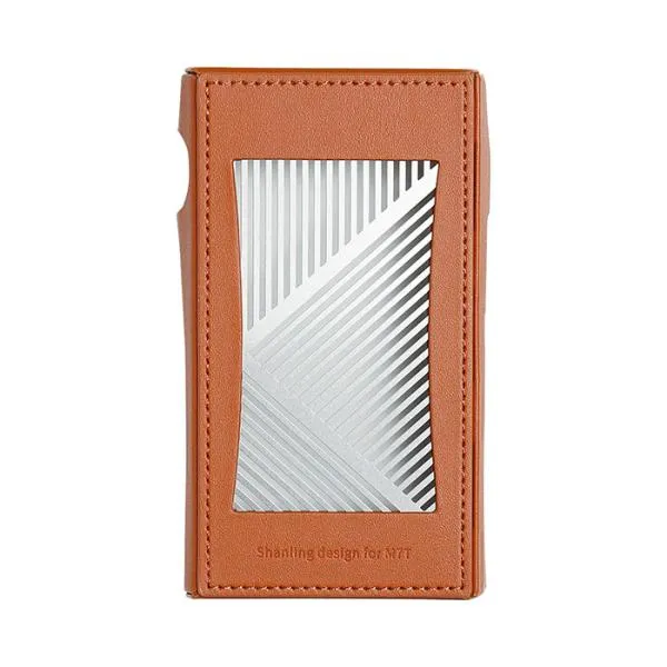 SHANLING M7T 専用レザーケース Brown デジタルオーディオプレイヤーケース DAPケース 専用ケース PUレザーケース シャンリン