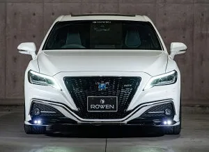 ロウェン クラウン 220系 AZSH20 ARS220 GWS224 フロントスポイラー with LED SPOT LAMP FRP 塗り分け塗装 1T036A00## ROWEN JAPAN PREMIUM ジャパン プレミアム