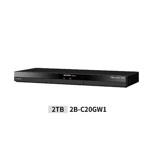 ＡＱＵＯＳ ブルーレイディスクレコーダー ２Ｋ ２ＴＢ ダブルチューナー ２Ｂ－Ｃ２０ＧＷ１ １台