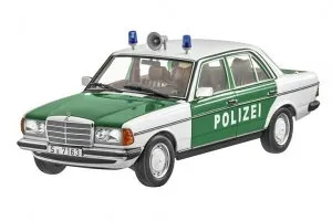 ノレブ 1/18 メルセデス・ベンツ 200 W123 ポリス 1980-85 グリーン ホワイト 1000台限定Norev 1:18 Mercedes-Benz 200 (W123) police year 1980-85 green / white Limitation 1000 pcs.