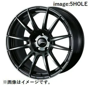 【個人宅発送可能】 ウェッズ Weds 18X9.5J +45 5穴 PCD114.3 WBC ホイール 1本 WEDS SPORT SA62R ウェッズ スポーツ エスエーロクニーアール (41777)