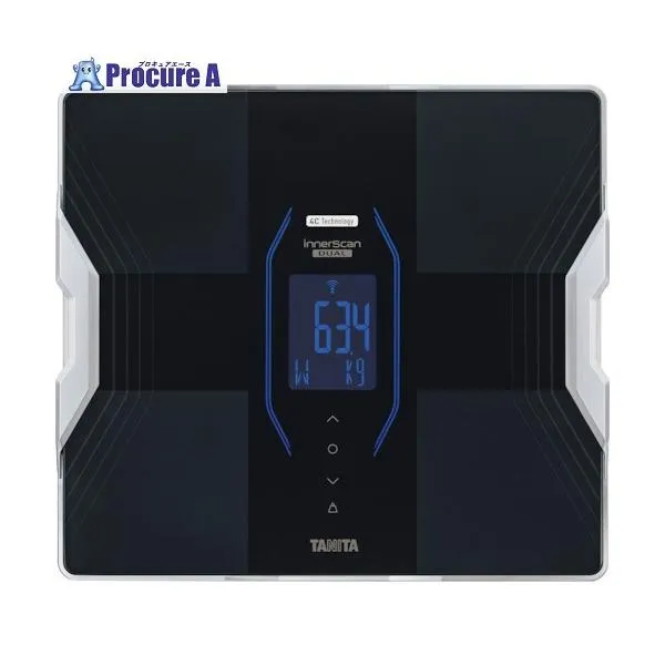 TANITA 体組成計 インナースキャンデュアル RD-916L-BK ■▼337-4329 RD-916L-BK 1個