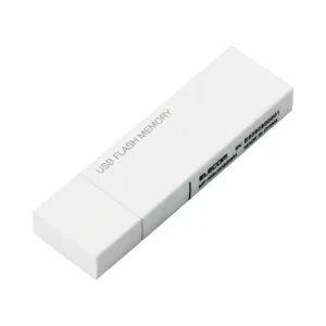 エレコム キャップ式USBメモリ USB2．0 32GB ホワイト MF-MSU2B32GWH ★10個パック