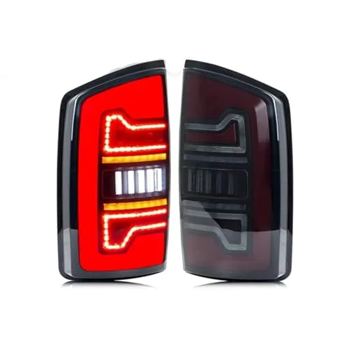 テールランプ Compatible With Dodge For Ram 1500 2500 3500 2002 2003 2004 2005 尾ライト第 3 GEN の動的生気順次回転信号の後部ランプ