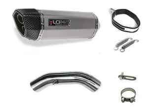 KTM 125 DUKE / 200 DUKE / 250 DUKE / 390 DUKE 2020-2023 LCIPARTS ツインエンド ステンレス スリップオン マフラー