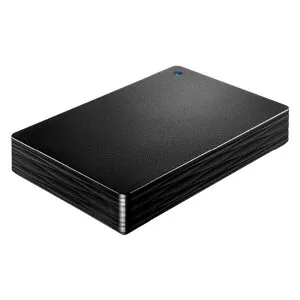 I・Oデータ かんたんデータ移行アプリ内蔵 ポータブルHDD(2TB) HDPH-UT2DKR/S [HDPHUT2DKRS]