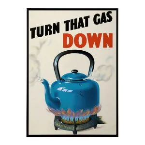 Turn_that_gas_down 超レトロ 古い 世界 ポスター インテリア クラシック 古典 ヴィンテージ アンティーク デジタルリマスター おしゃれ プリントポスター フォト オシャレ アート モダン 【bn-poste