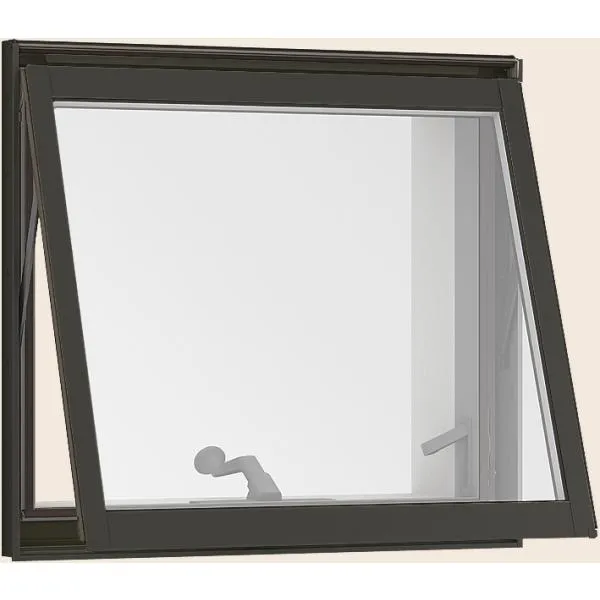 サーモスII-H 横すべり出し窓 オペレーターハンドル 一般複層ガラス / アルミスペーサー仕様 026023 W：300mm × H：300mm LIXIL リクシル TOSTEM トステム