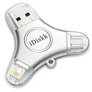 APPLE mfi認証済 3in1 iPhone15対応 iDiskk iPhone usbメモリ 128GB 外付けフラッシュドライブ ハードディスク 外部ストレージ プラグプレイ ワンクリック自動バックアップ アイフォン容量不足解消 拡張