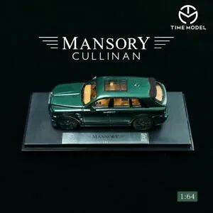 【送料無料】模型車 モデルカー タイムモデルロールスロイスカリナンマンソリーロンドングリーンtime model 164 rolls royce cullinan mansory london green