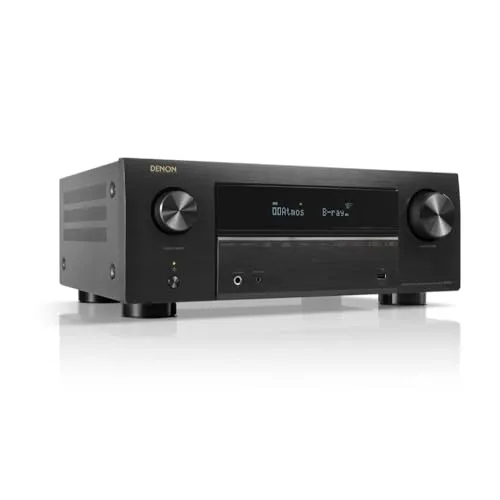 【Denon】デノン AVC-X2850H 7.2ch AVサラウンドアンプ 8K Ultra HD、HDR10+、 eARC対応/ブラック AVCX2850HK
