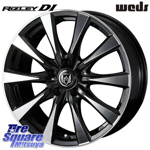 WEDS 40499 ライツレー RIZLEY DI 15インチ 15 X 6.0J +43 5穴 100 ホイールのみ 4本価格 210系カローラスポーツ 170系シエンタ 10系シエンタ 50系プリウス