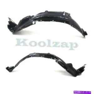 フェンダーライナー 05 06 07 SECOIA FRONT SPLASH SHIELD内側フェンダーライナー左右セットペア For 05 06 07 Sequoia Front Splash Shield Inner Fender Liner Left Right SET PAIR【並行輸入品】