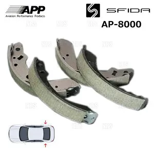 APP エーピーピー SFIDA AP-8000 (リアシュー) スピアーノ HF21S 02/2～03/9 (588S-AP8000