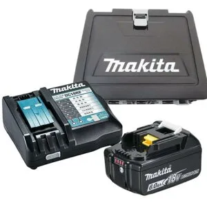 マキタ 純正 国内正規品 BL1860B 1個 + DC18RF + TD173 ケース セット 18V 6.0Ah バッテリー 急速充電器 ツールボックス 箱 14.4V BL1460B makita