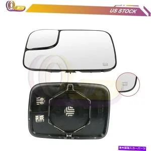 USミラー 2002年から2004年のダッジラムワイドビューのペアクロムパワー加熱サイドミラー Pair Chrome Power Heated Side Mirrors For 2002-2004 Dodge Ram Wide View【並行輸入品】