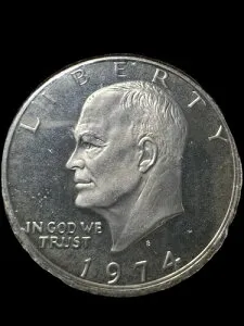1974-S アイゼンハワー・アイク 1ドル 40% 銀貨 プルーフ