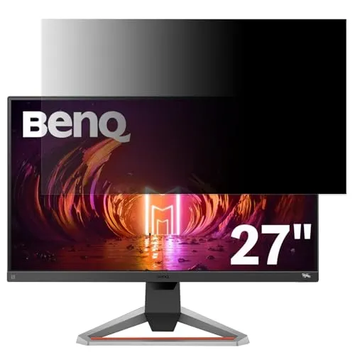 BenQ MOBIUZ EX2710S 27インチ 対応 覗き見防止 フィルター プライバシーフィルター パソコンPC モニター 液晶保護フィルム ブルーライトカット 反射防止 パソコン セキュリティーのぞき見防止 両面使用可能 反射防止 着脱簡単
