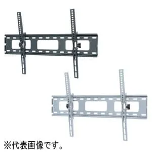 TVセッターチルト1 M/Lサイズ W650×H420×D50mm 角度調節機能付 スチール製 シルバー TVSTIGP131LS