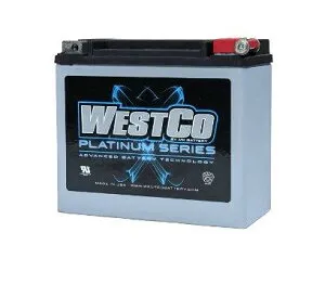ウエストコ WESTCO バッテリー Platinum 12V／18Ah HARLEY-DAVIDSON WCP20L