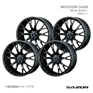 SA20R エスエーニーマルアール スカイライン V37/FR 4ポットキャリパー(400R含む) アルミホイール4本セット 0072789×4【19×9.5J 5-114.3 INSET48 】