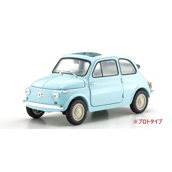 京商 1/ 18 フィアット ヌォーヴァ 500 (クルーズセレステ)(ブルー)(KS08966LB)ミニカー 返品種別B