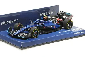 ミニチャンプス 1/43 ウィリアムズ FW45 #2 アメリカグランプリ フォーミュラ 1 2023 ローガン サージェント 144台限定Minichamps 1:43 Williams FW45 #2 USA GP Formula 1 2023 Logan Sargeant limited 144 pcs