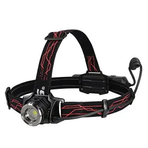 【ポイント5倍】ジェントス (GENTOS) Gシリーズ タイプCコネクタヘッドライト充電式 GH-118RG