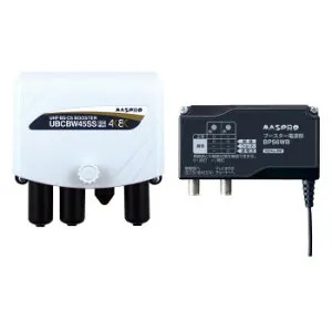 マスプロ電工 UHF・BS・CSブースター UBCBW45SS【お寄せ品、返品キャンセル不可。欠品終売時連絡あり】