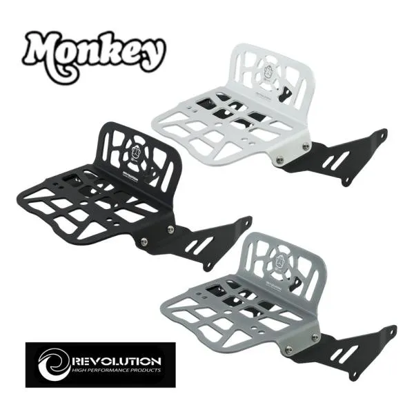 ホンダ モンキー125用フロントキャリア アルミ軽量モデル/レボリューション HONDA MONKEY125 FrontCarrier Alminum REVOLUTION