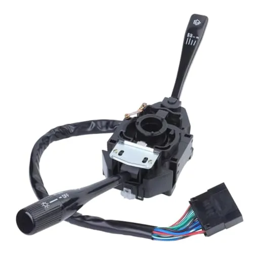 インジケーターライトストークスイッチ Compatible With Mitsubishi For L300 DE90 1987-1994 L200 1994-1997 車のターンシグナルレバーコンビネーションスイッチ MB571632 MB571630