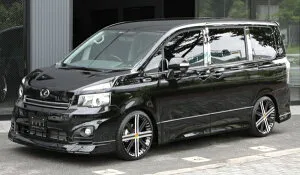 エムズスピード (ゼウス)GRACE LINE 2点KITF/R 202 塗装済 ヴォクシー ZRR ZS/Z grade 後期 2010/4 - 2013/12