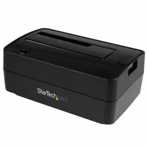 StarTech.com SDOCKU313E クレードル式2.5/3.5インチHDD/SSDドッキングステーションUSB3.1(10Gbps)/eSATA接続対応リーダーライターUSBB-A変換/USBB-C変換ケーブル同梱