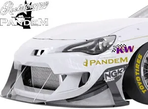 【M's】 トヨタ 86 ZN6 (2012.4-2021.10) PANDEM V3.5 フロントバンパー + メッシュ + フロントリップ + カナード 4点 セット FRP パンデム Rocket Bunny ロケットバニー ロケバニ TRA京都 エアロ パーツ 部品 外