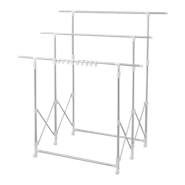 アイリスオーヤマ H-MS3S 伸縮万能室内物干し メーカー直送