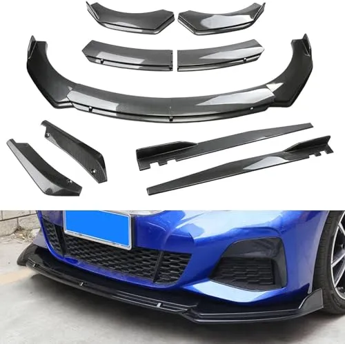 トヨタ ライズ A200A/210A型 適用 フロント バンパー リップ スポイラー 3分割式 サイドスカート リアスポイラー スポーティー風 カバー トリム グレードアップ 傷防止 プロテクター 軽量 エアロ DIY アクセサリー カスタム 外装パーツ(