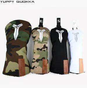 [4本セット] GOODA掲載 Designed in TOKYO ゴルフ ヘッドカバー セット モダンクラシックスタイル お洒落 東京発 YUPPY QUOKKA プレミアム本革 こだわり 質感 ヘッドカバー かっこいい DR 460cc FW UT ゴルフ