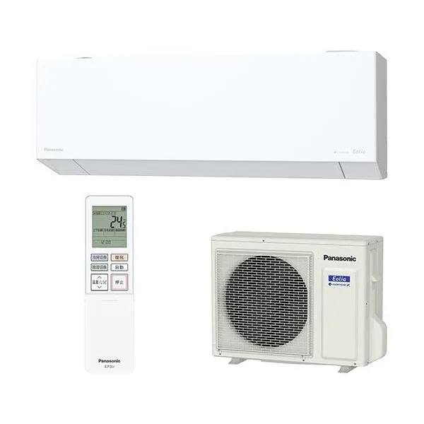 【標準工事費込】パナソニック(Panasonic) エアコン 10畳用 2.8kW パナソニック Eolia エオリア CS-EX286D-W クリスタルホワイト 電源100V